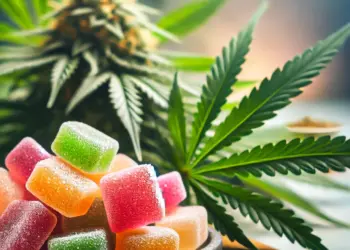 حلوى جيلاتين القنب